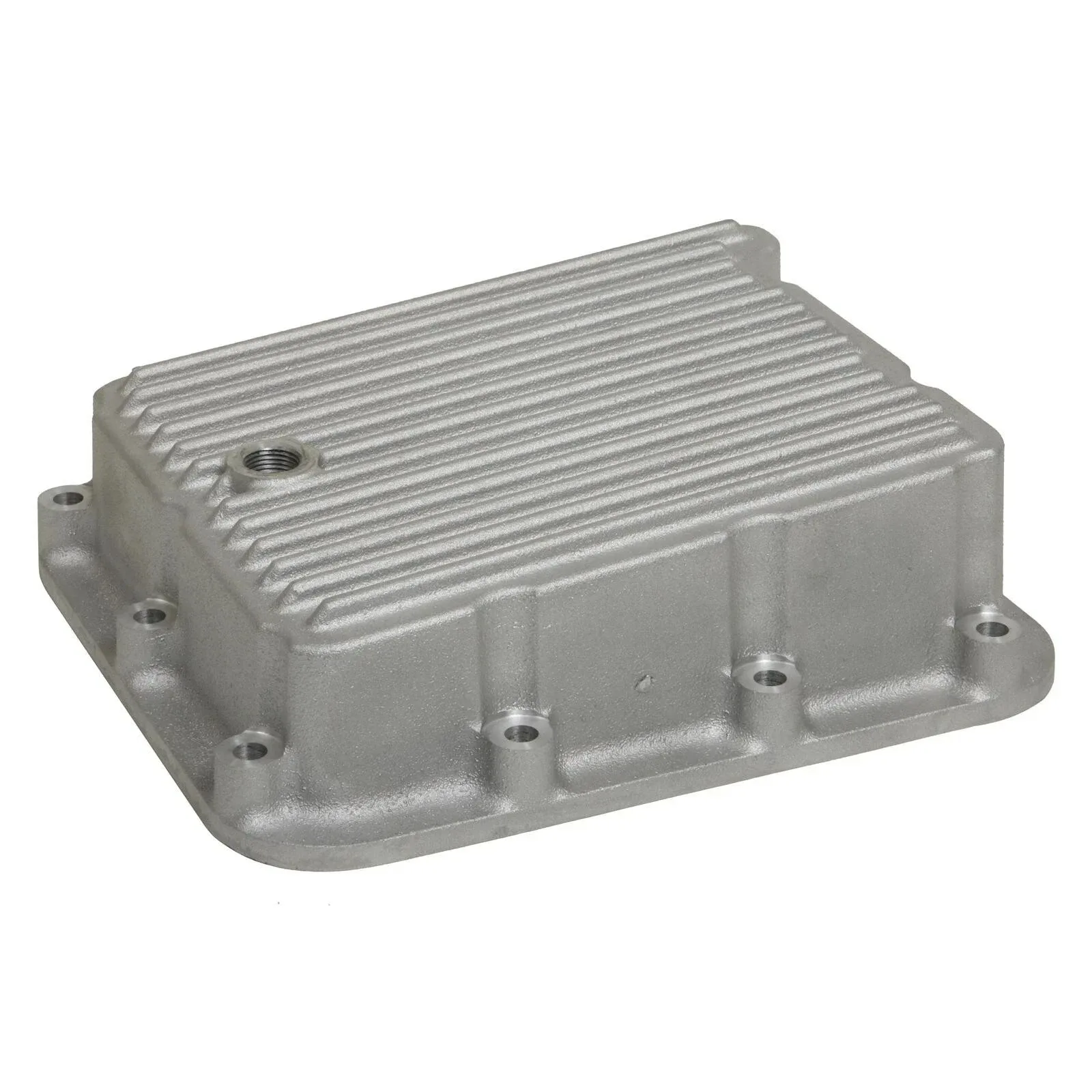 1964-73 FORD MERCURY C4 CAST ALUMINUM PLAIN TRANSMISSION OIL PAN DEEP CAPACITY image 2