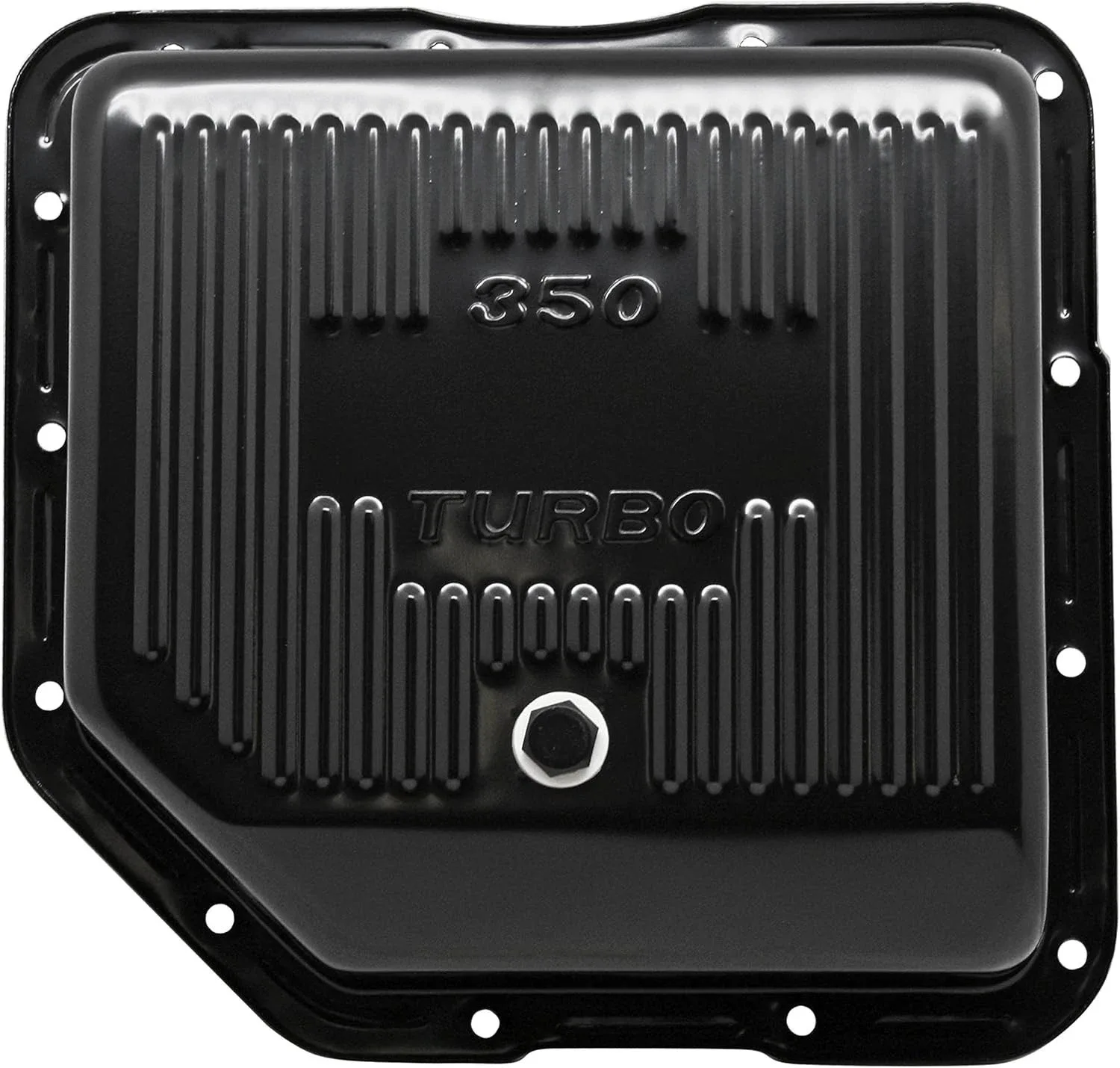 Replacement Deep Sump Steel Transmission Pan for Turbo 350 with 2 Quart Capacity image 2