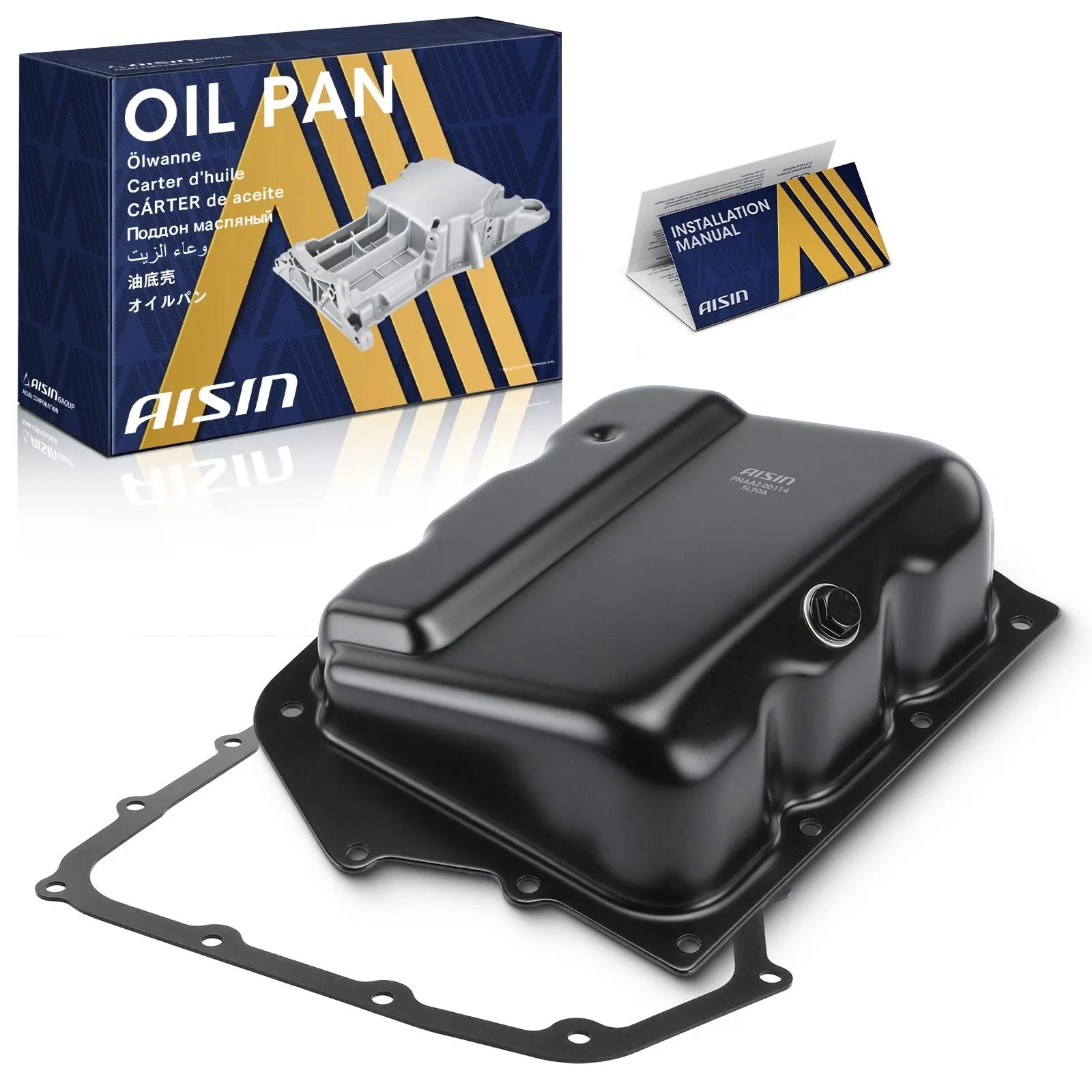 AISIN Transmission Oil Pan for Dodge Grand Caravan Journey Avenger 2007-2019