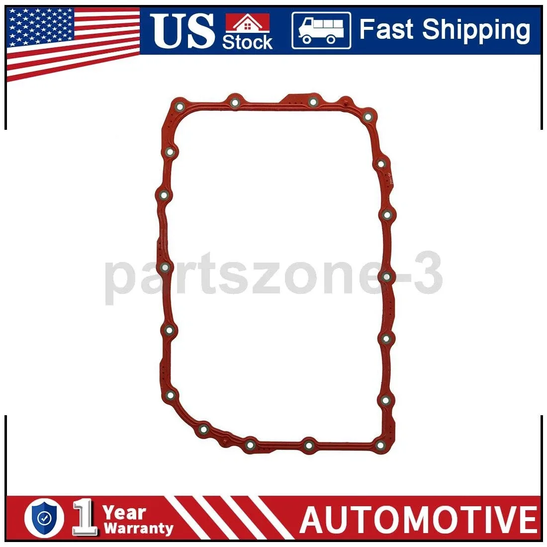 Automatic Transmission Oil Pan Gasket Fits 2010-2015 Chevrolet Camaro