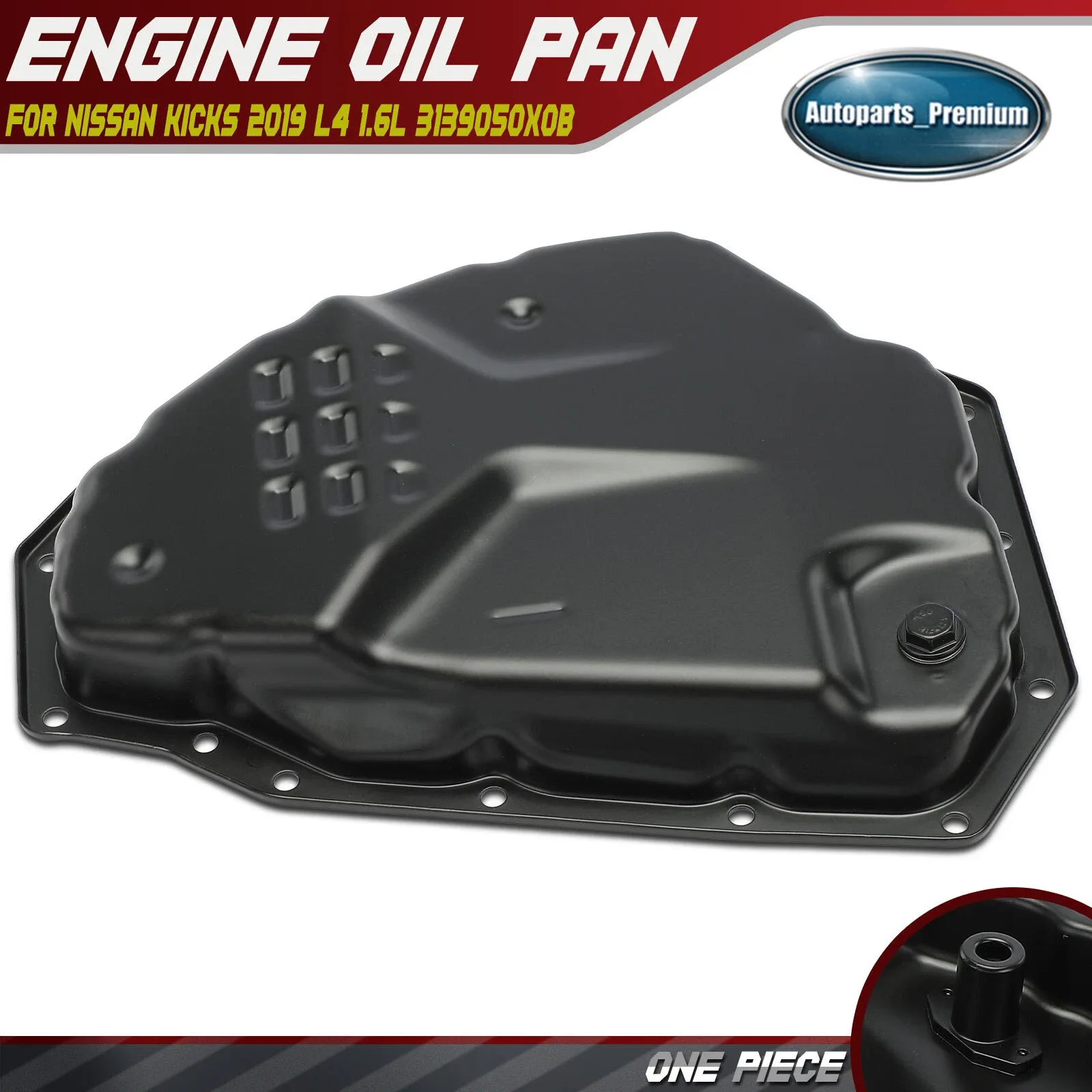 New Transmission Oil Pan for Nissan Kicks 2019 L4 1.6L 3139050X0B 31390-50X0B