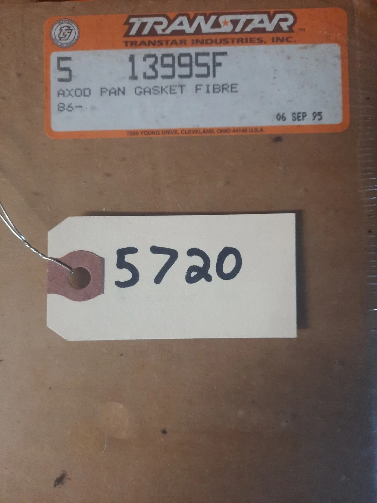 (5) 13995f Automatic Transmission Oil Pan Gaskets #5720