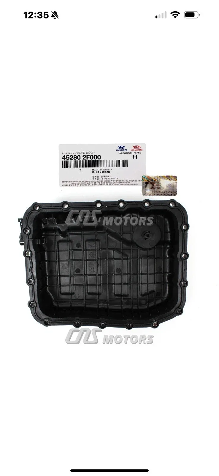 ⭐OEM⭐ Transmission Oil Pan for 17-20 Kia Forte Koup Forte5 Rio Soul 452802F000 image 3