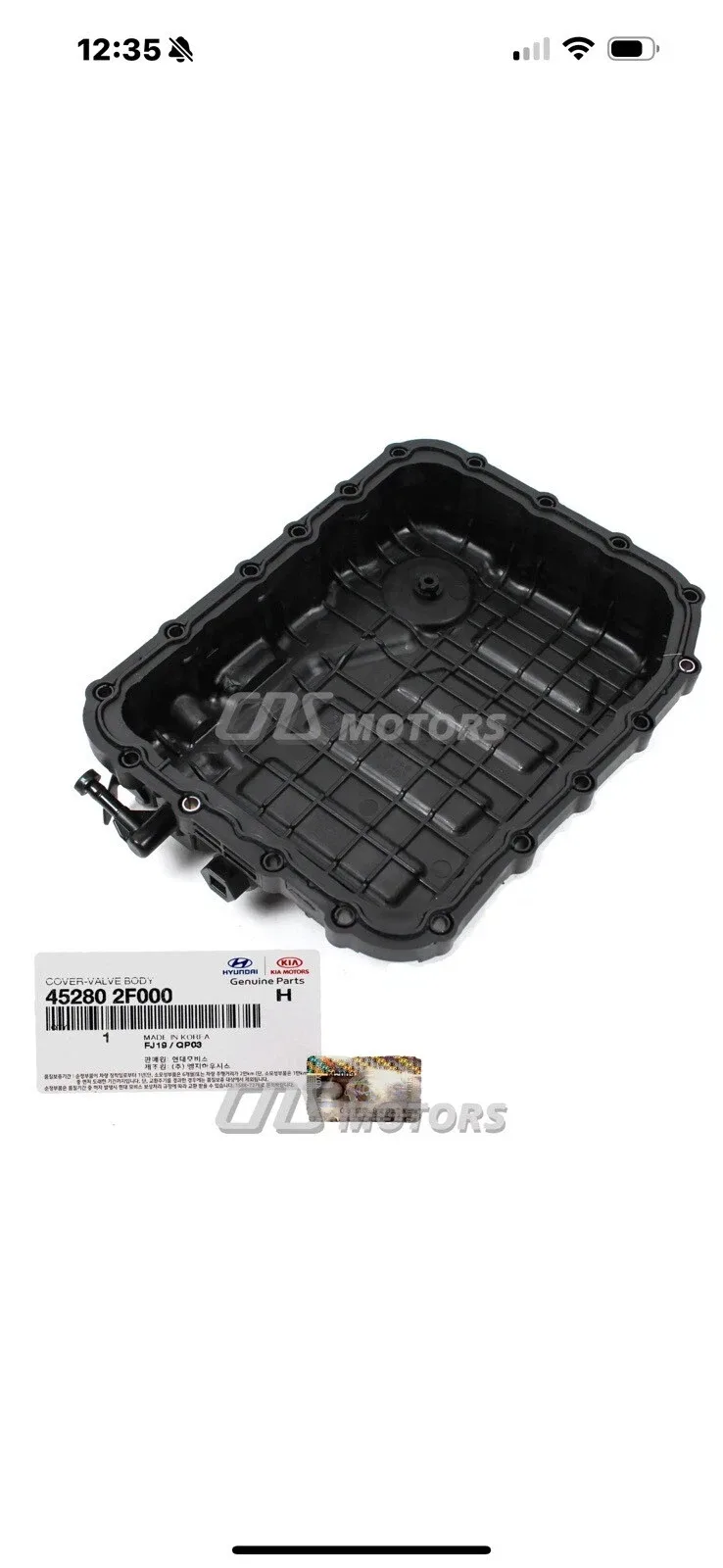 ⭐OEM⭐ Transmission Oil Pan for 17-20 Kia Forte Koup Forte5 Rio Soul 452802F000 image 4