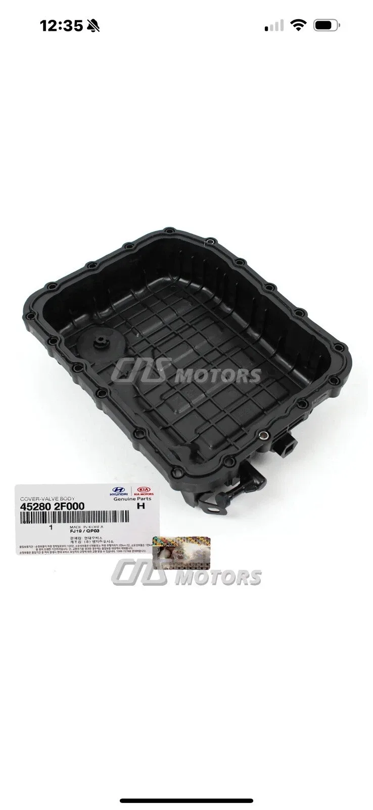 ⭐OEM⭐ Transmission Oil Pan for 17-20 Kia Forte Koup Forte5 Rio Soul 452802F000