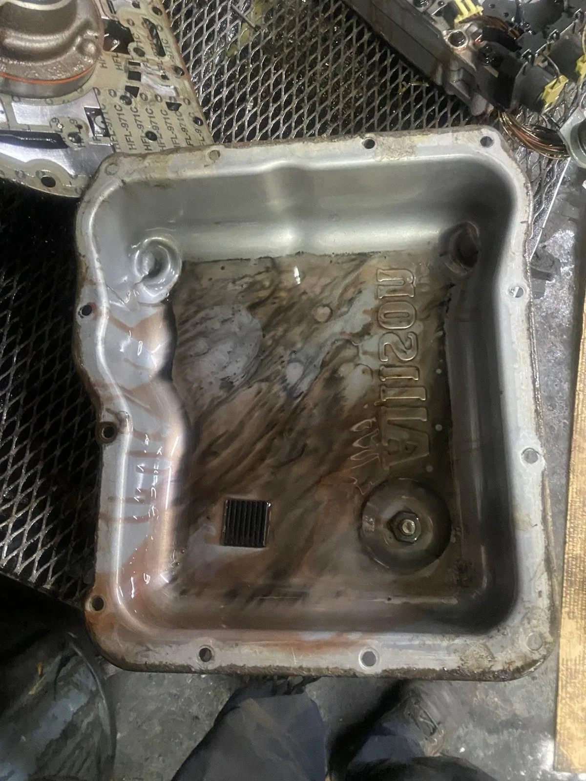 LB7 Allison 1000 Transmission Oil Pan ML3S23 image 3