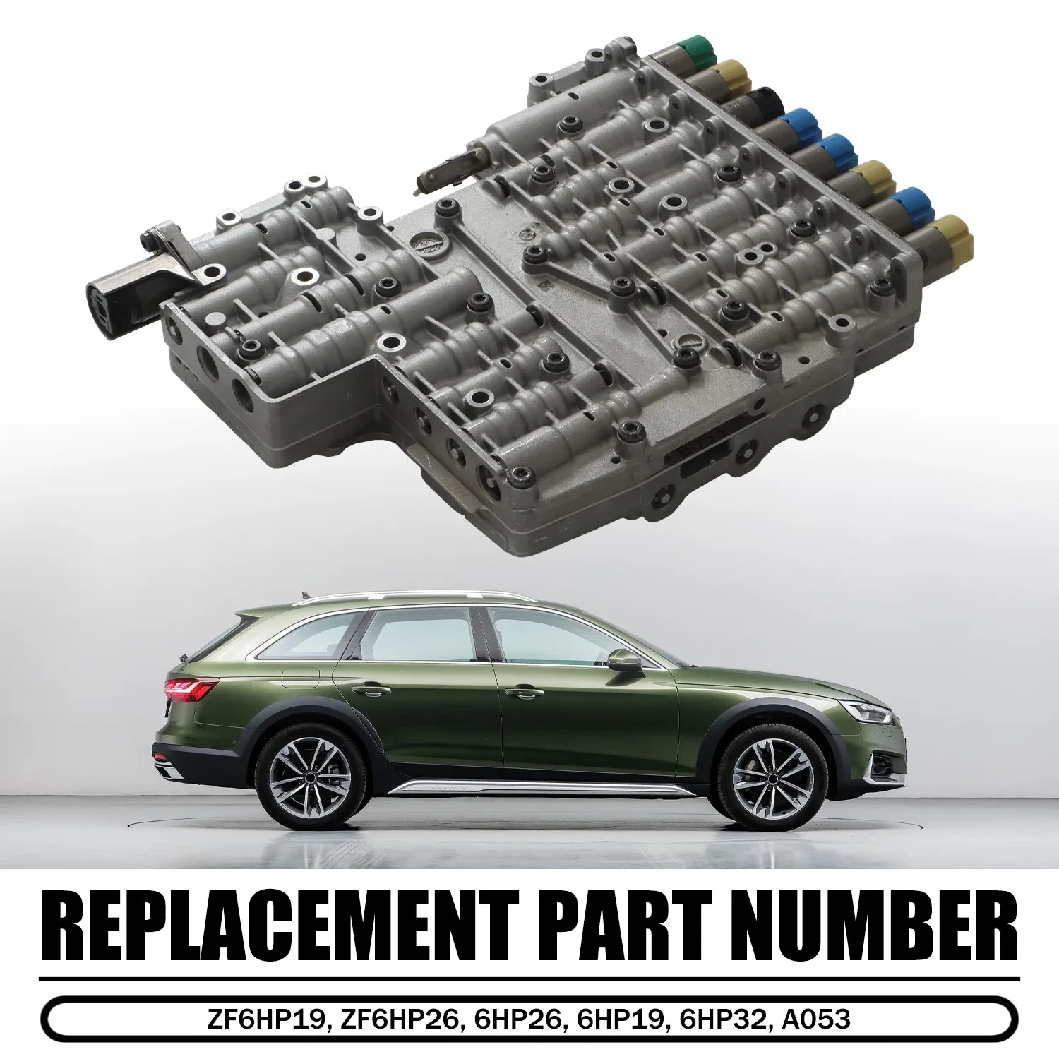 Remanufactured Transmission Valve Body (9 Solenoids) — 6HP19/6HP26/6HP32 A053 image 4