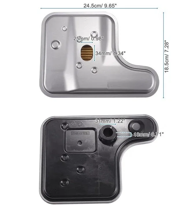 Automatic Transmission Oil Pan Replacement Part Ford Escape 2009-2012 image 2