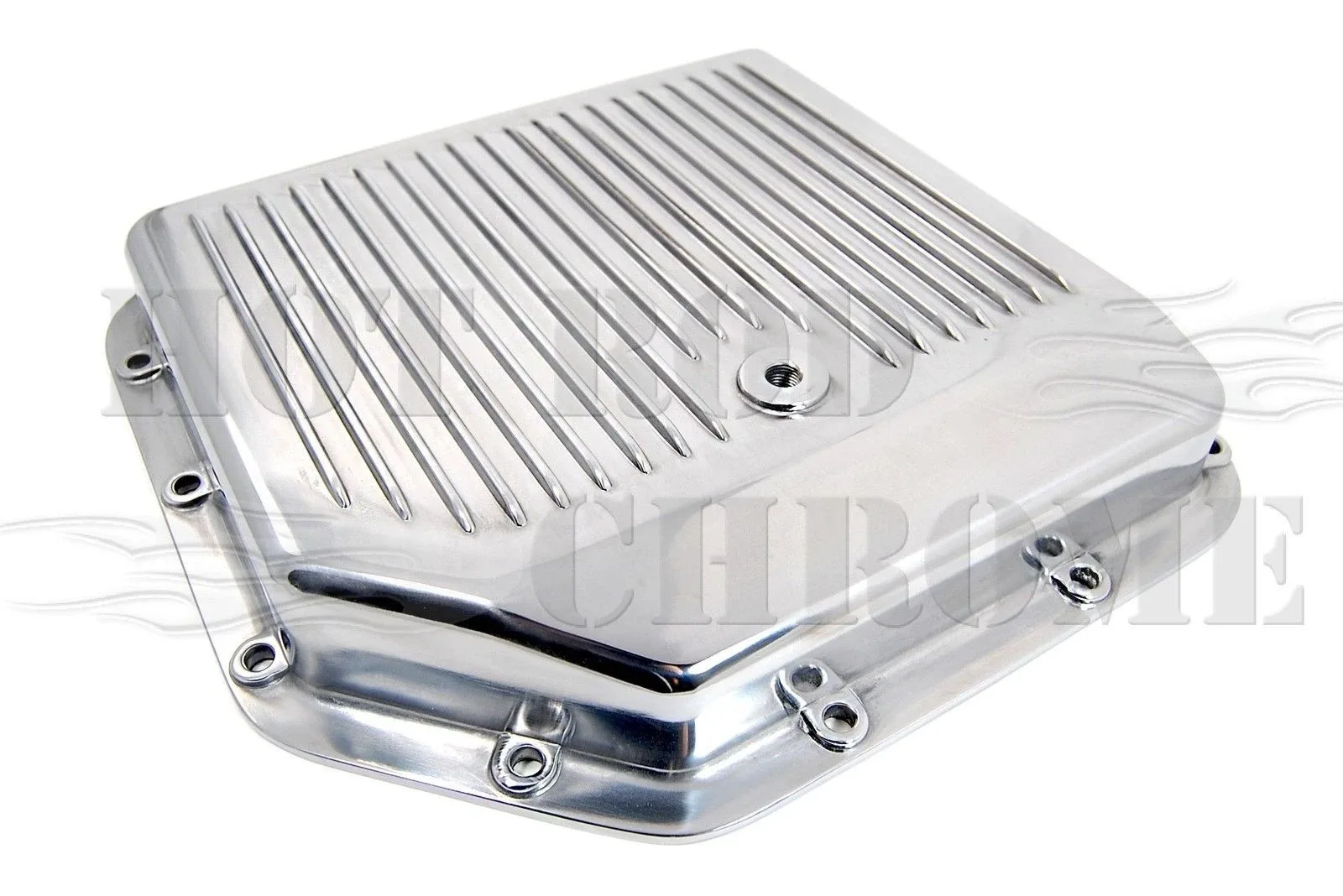 GM Turbo 350 Transmission Pan TH350 HydraMatic Stock Capacity Polished Aluminum