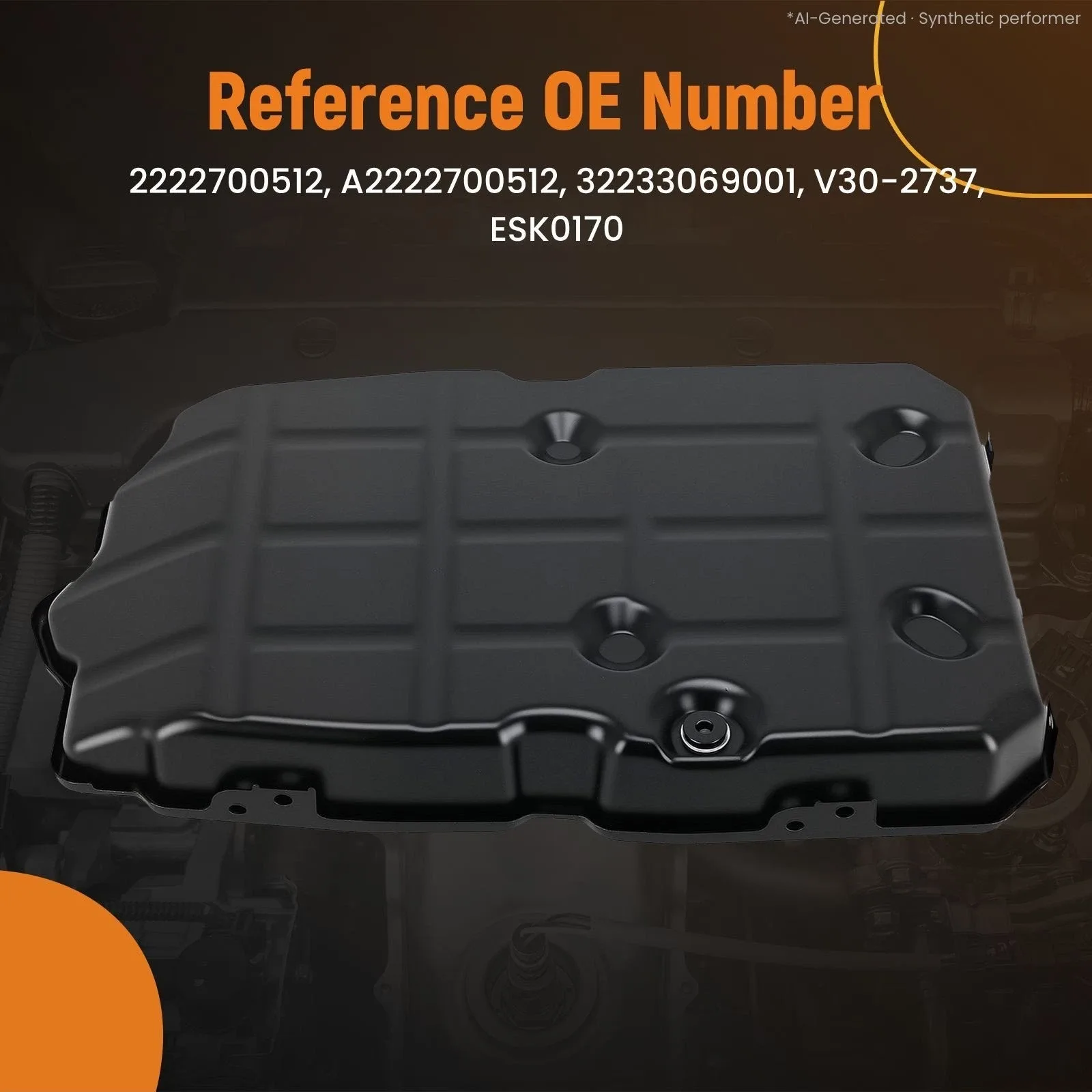 Transmission Oil Pan for Mercedes-Benz C250 C300 C450 CL63 32233069001 ML250 image 3