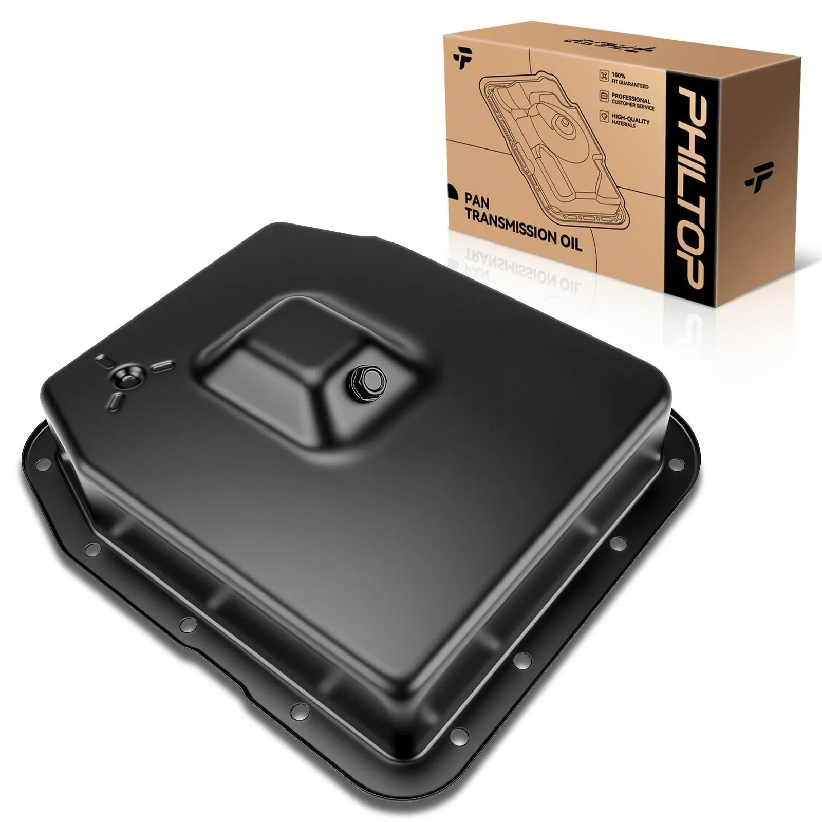 Transmission Oil Pan Compatible with F-150, Expedition, Mustang - Durable AT Par image 2