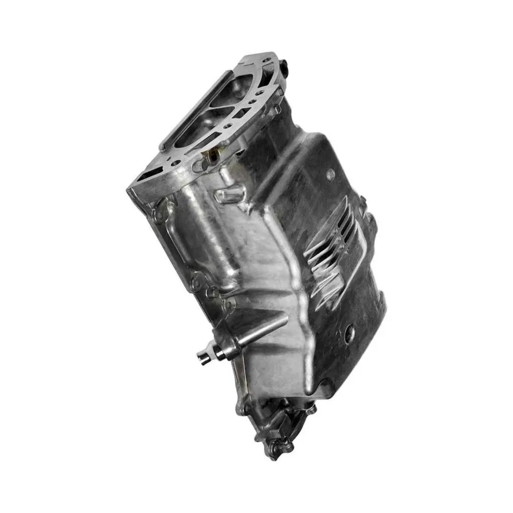 For Mazda Tribute 2005 2006 Engine Oil Pan | Aluminum | Metallic Finish | Gray image 2