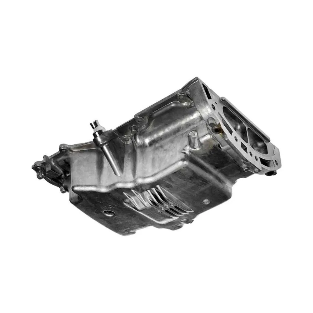 For Mazda Tribute 2005 2006 Engine Oil Pan | Aluminum | Metallic Finish | Gray image 3
