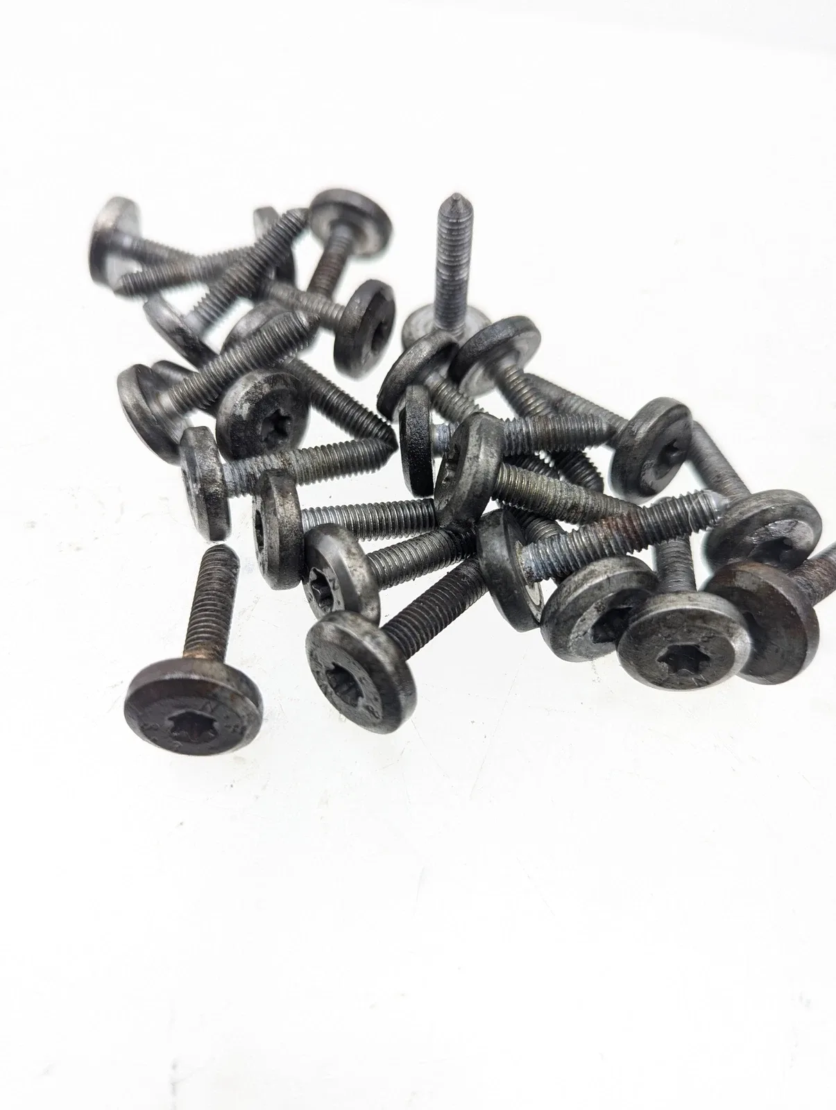 07-10 E90 BMW 335I TURBO AUTOMATIC TRANSMISSION OIL PAN Bolts Bolt SET image 2