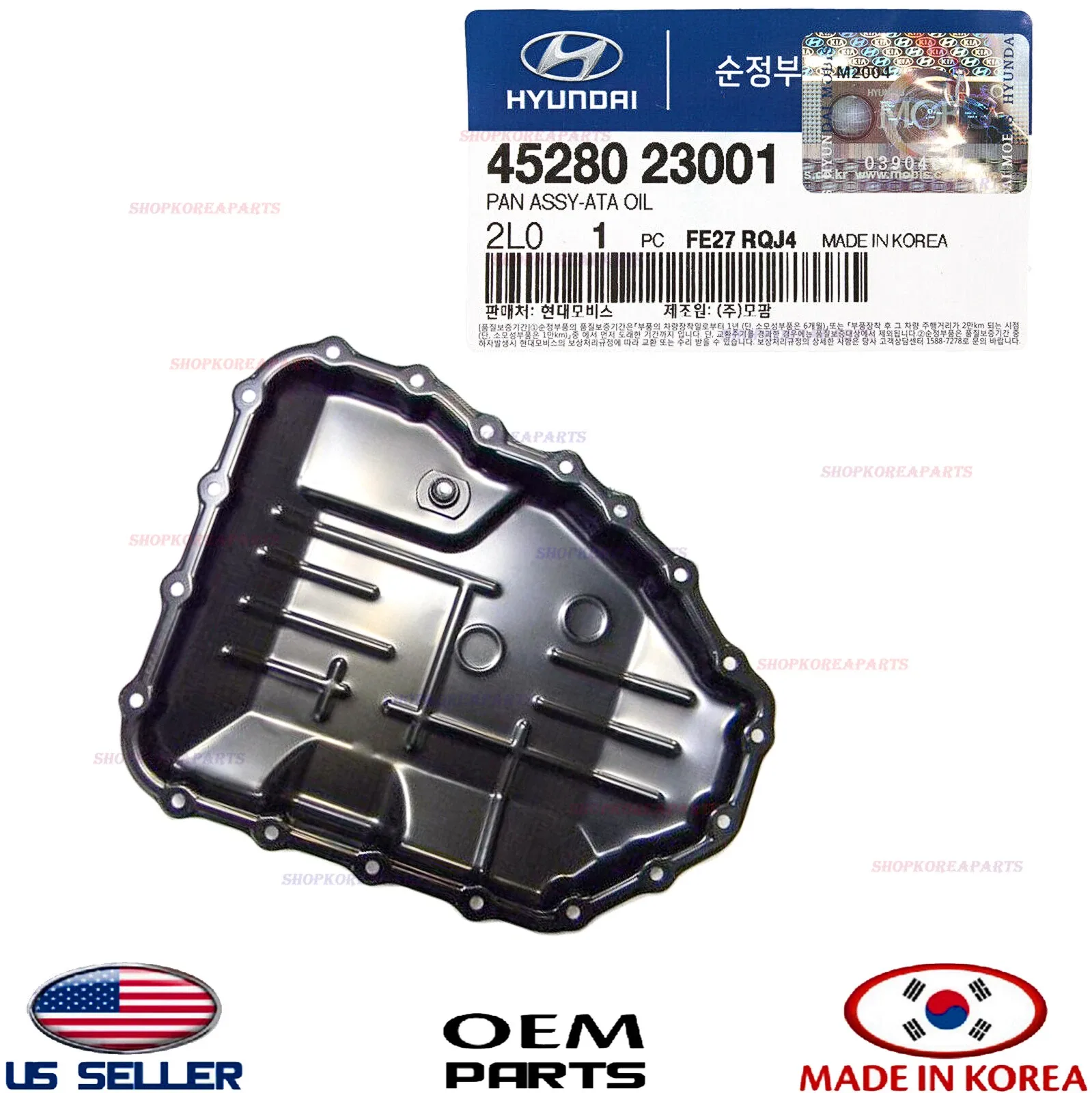 Genuine OEM Automatic Transmission Oil Pan HYUNDAI KIA *See Compatibility image 2