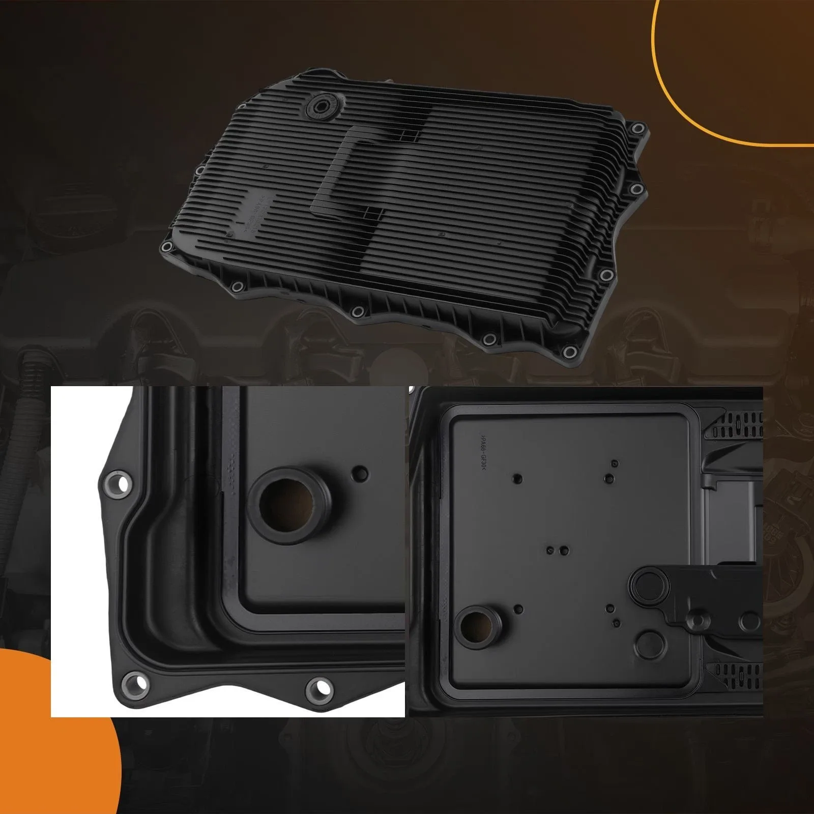 Automatic Transmission Oil Pan for BMW ActiveHybrid 5 2012-2016   24117631728 image 2