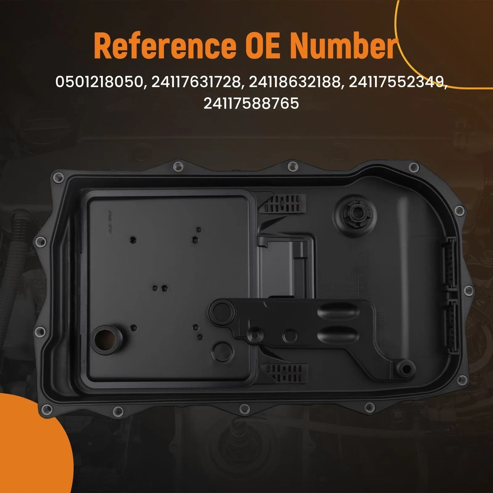 Automatic Transmission Oil Pan for BMW ActiveHybrid 5 2012-2016   24117631728 image 3