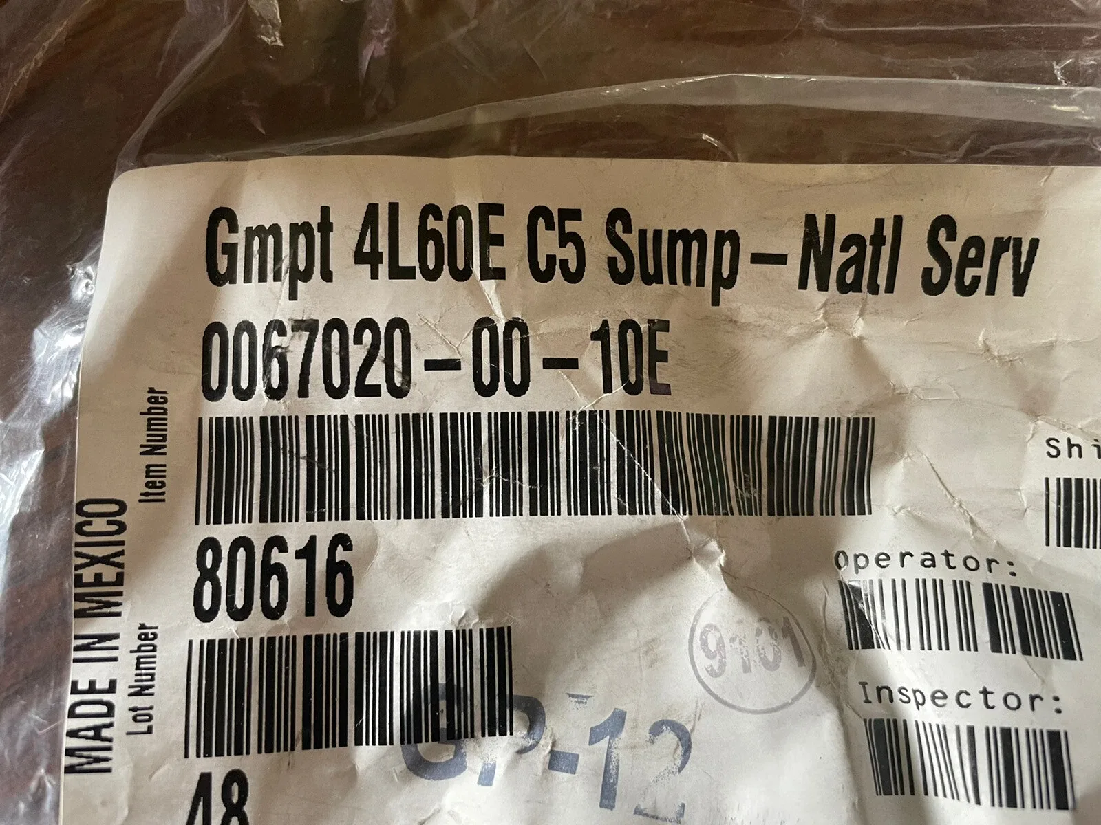 Filter 4L60E 4L65E C5 Corvette Trans Axle (Deep Sump) 1997-Up All Plastic Type