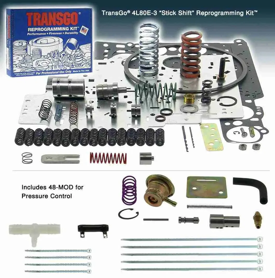 1991-2002 4L80E Reprogramming Kit (Stick Shift) SK 4L80E-3 - Transgo