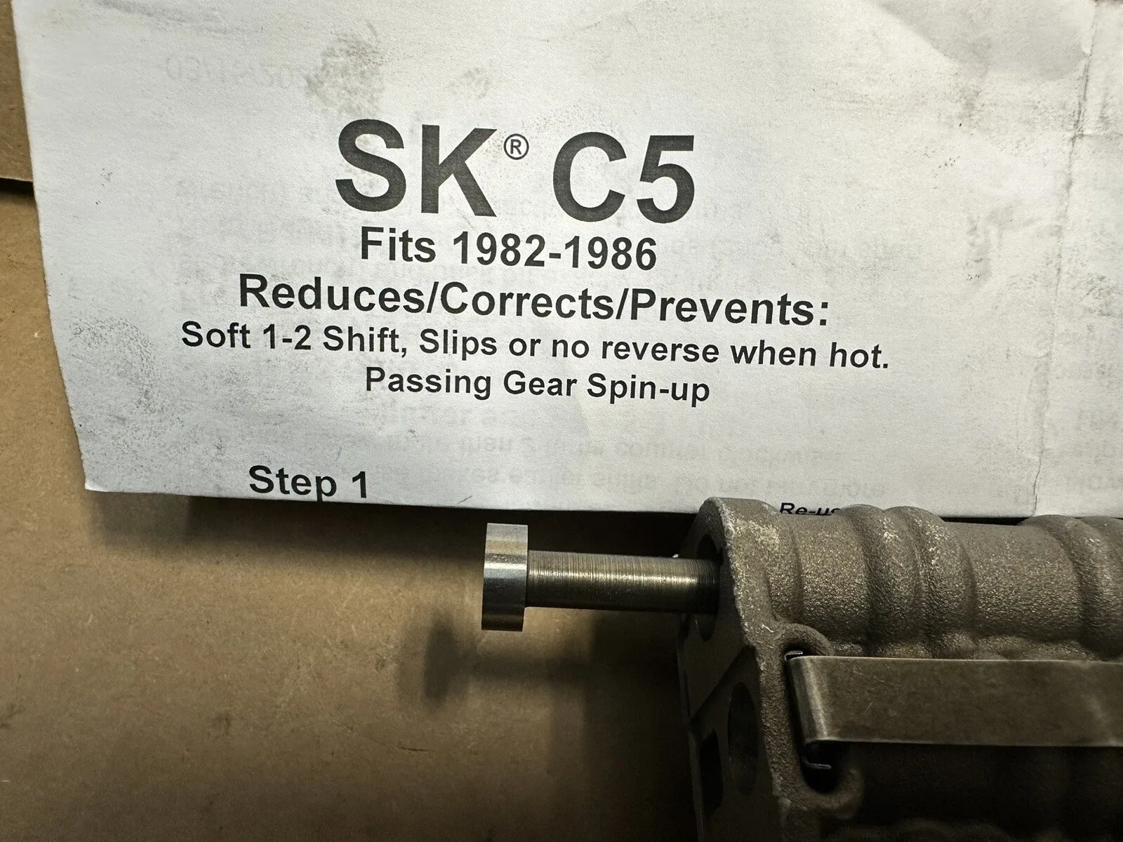 C5 TRANS VALVE BODY E2AP-7A092-AA E2SP-7A101-AA SHIFT KIT INSTALLED 1982-1989 image 4