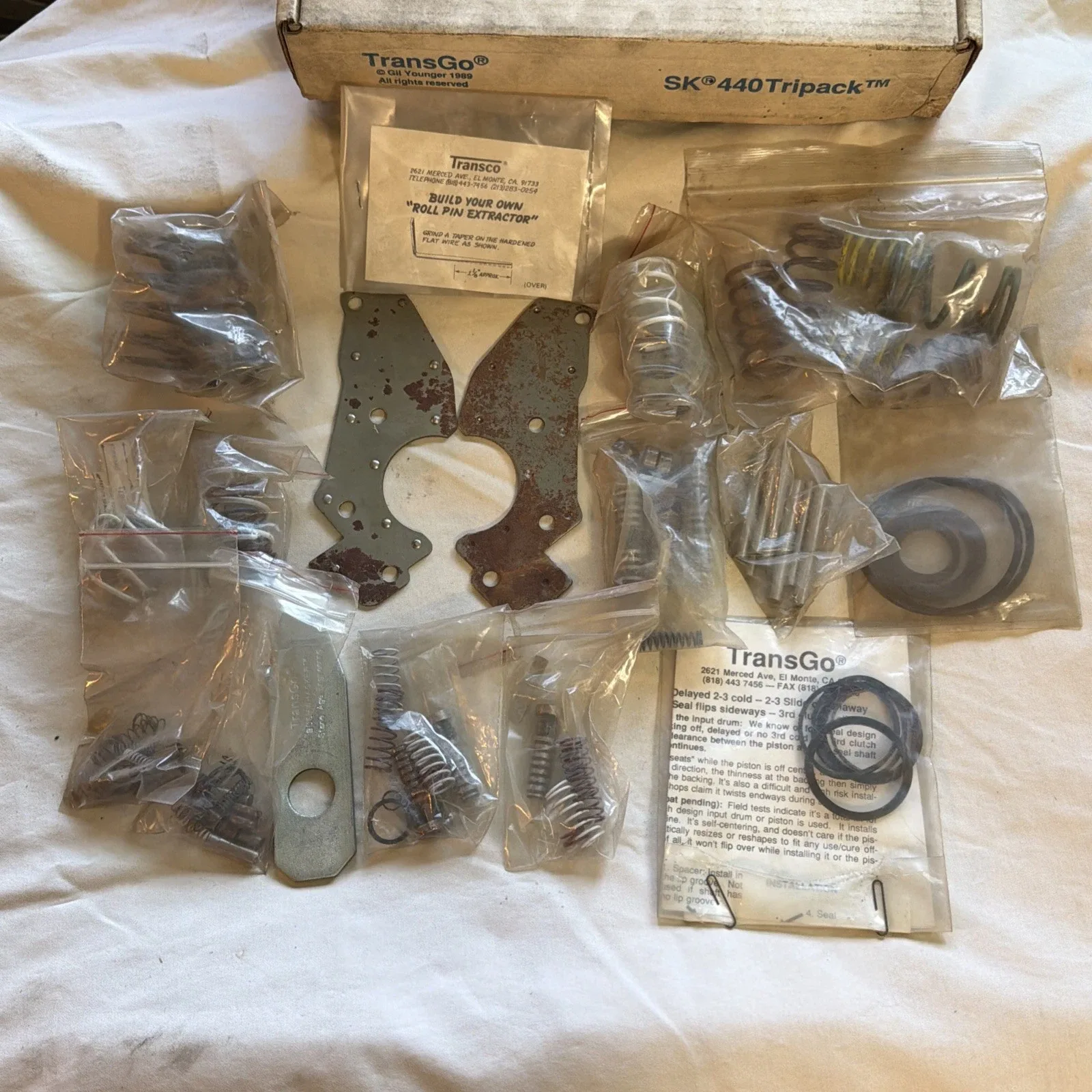 Transgo K-84908-3 Shift Kit  Sk440 Tripack GM4T60/TM440T4 Transmission 1984-1993 image 3