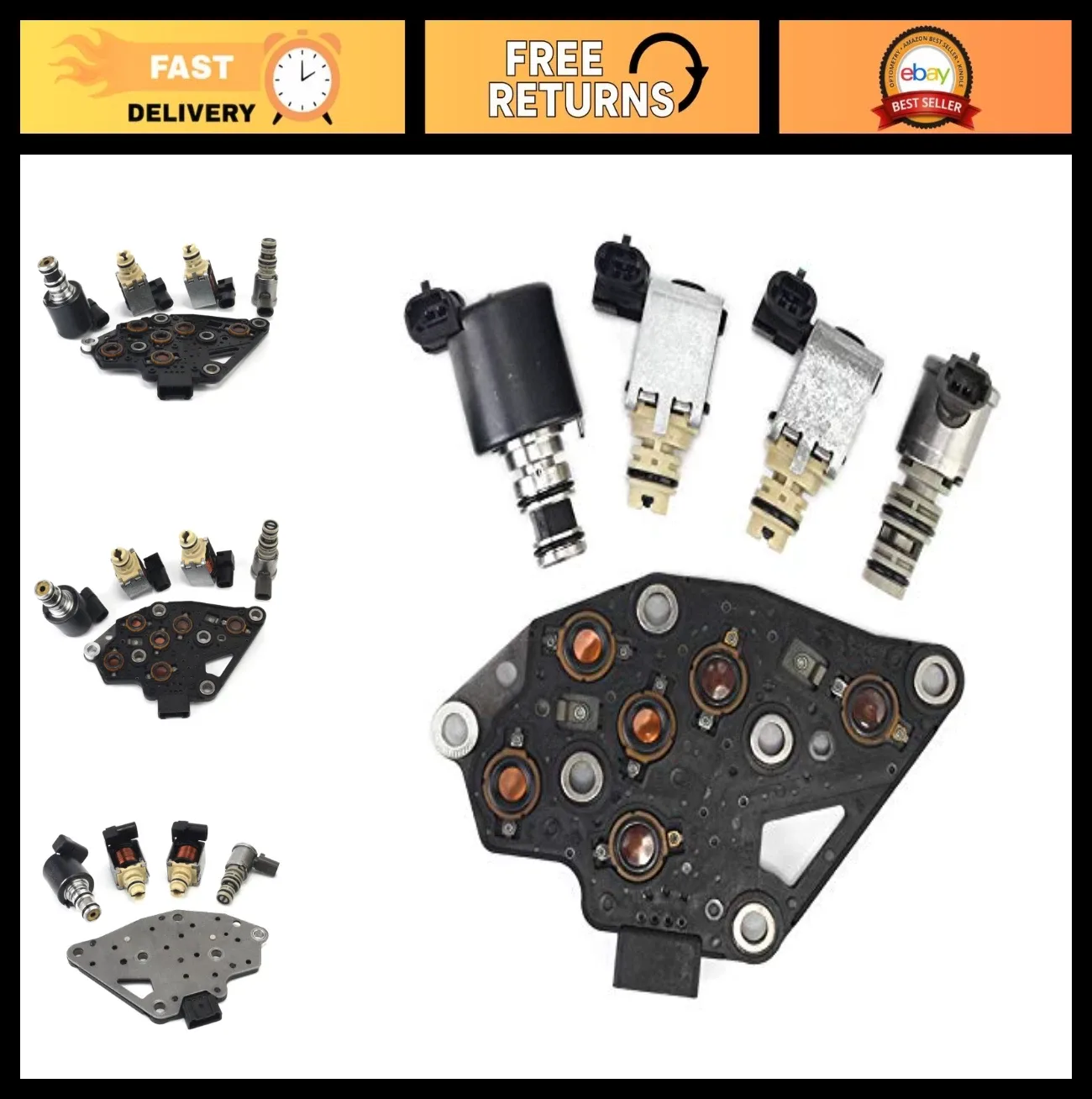 Transmission Master Solenoid Kit Set for GM Vehicles 1997-2002 - TCC EPC Shift