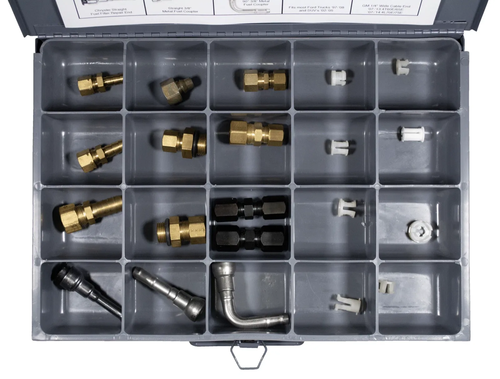 Transmission Line Repair Kit 21 PCS shift cable bushings & compression unions