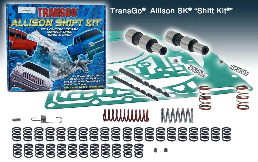 Transgo Allison 1000-2400 Trans5 5-Speed Racing Shift Kit SK ALLISON SK (2001-2005)