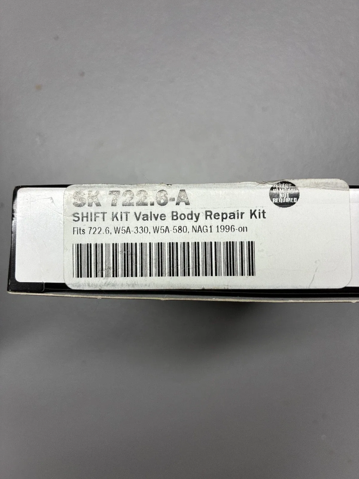 TransGo Shift Kit SK 722.6-A for 722.6 / W5A-330 / W5A-580 (NAG1)