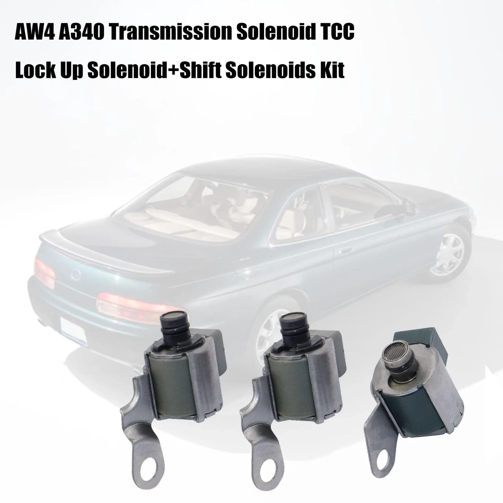 Transmission TCC Lock Up Solenoid & Shift Solenoids Kit for Toyota, Jeep, Lexus image 3