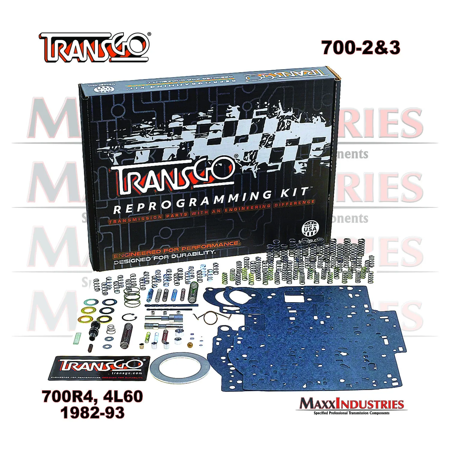 1982+ TransGo 700-2&3 Shift Kit for 700R4 image 2