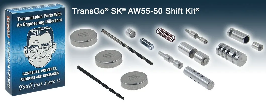 TransGo Shift Kit for AW55-50SN / RE5F22A Transmissions - SK AW55-50