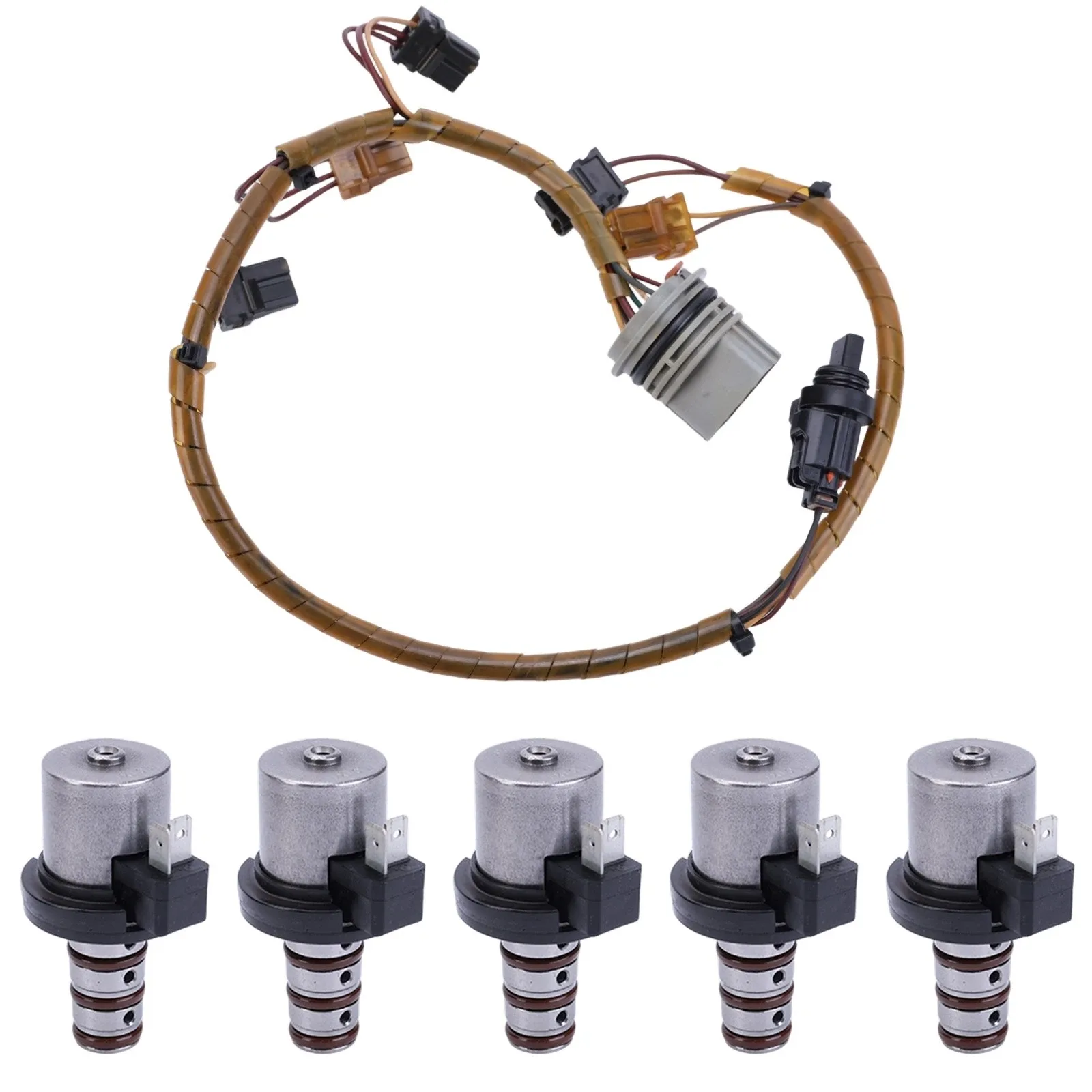 FOR MITSUBISHI HYUNDAI TRANSMISSION SHIFT F4A42 KIT HARNESS WITH SOLENOID F4A41 image 3