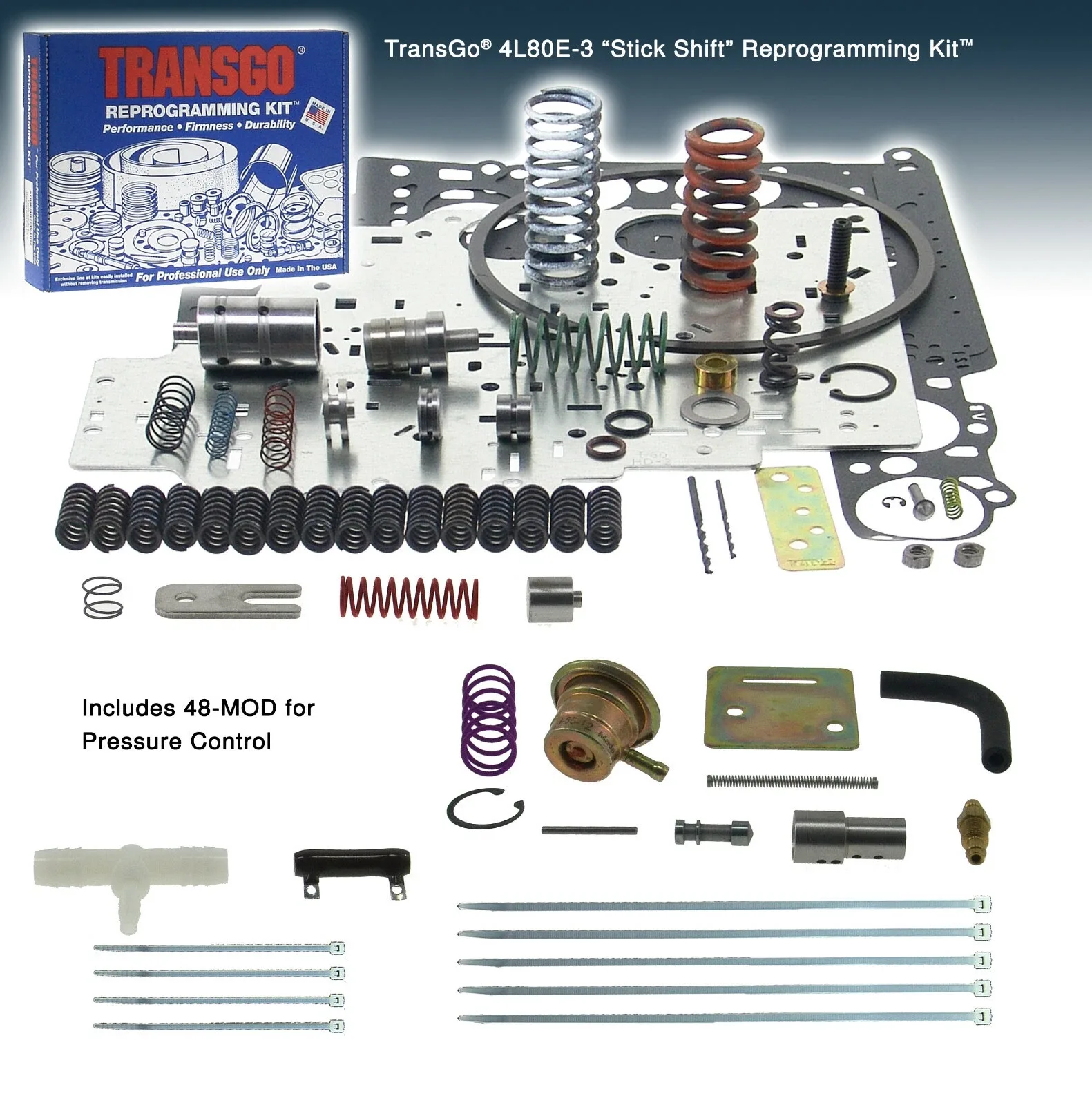 Transgo 4L80E Reprogramming Shift Kit MPN 4L80E-3 (SK4L80E-3) image 2