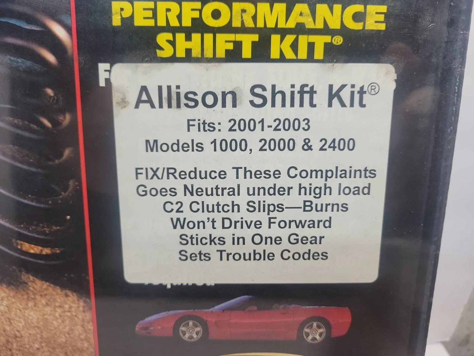 Transgo Allison Performance Shift Kit - Models 1000/2000/2400 image 4