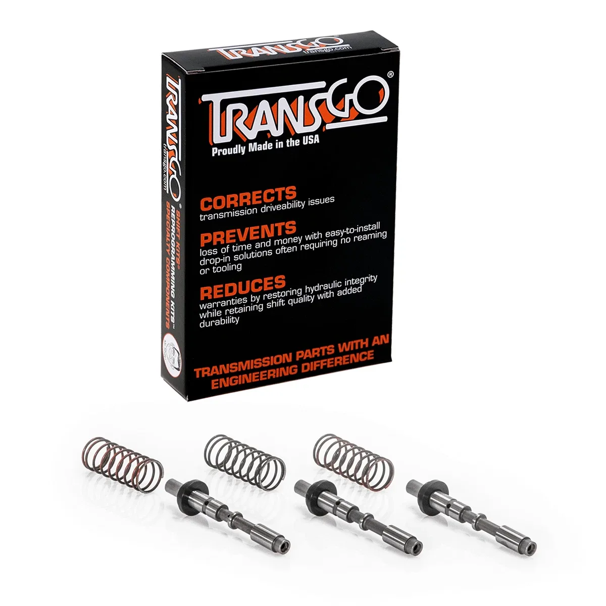 2006-Up 6L45/6L50/6L80/6L90 Pressure Regulator Valve Repair Kit - Transgo 6L8-VL-PR3