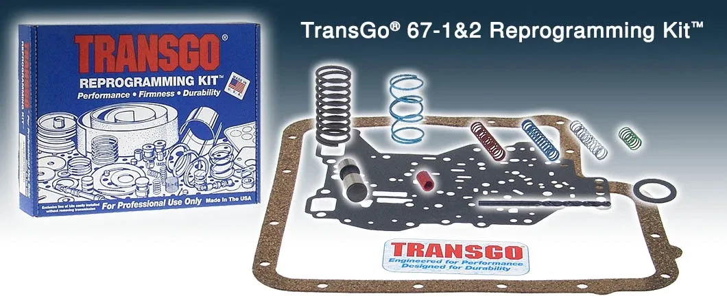 TransGo C-6 Transmission Reprogramming Kit for Ford 1967‑On SK67-1&2