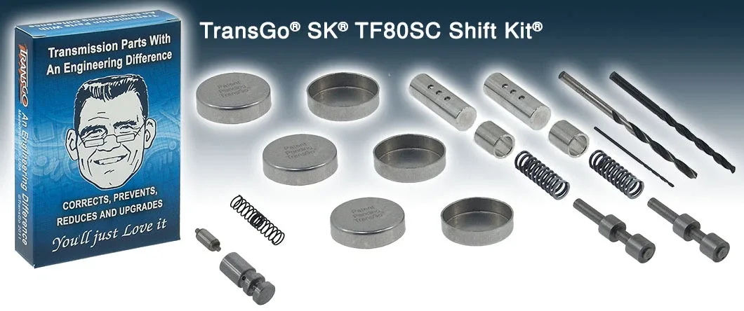 TransGo SKTF80SC Shift Kit / Solenoid Repair Kit for AWF21 / TF80 image 3