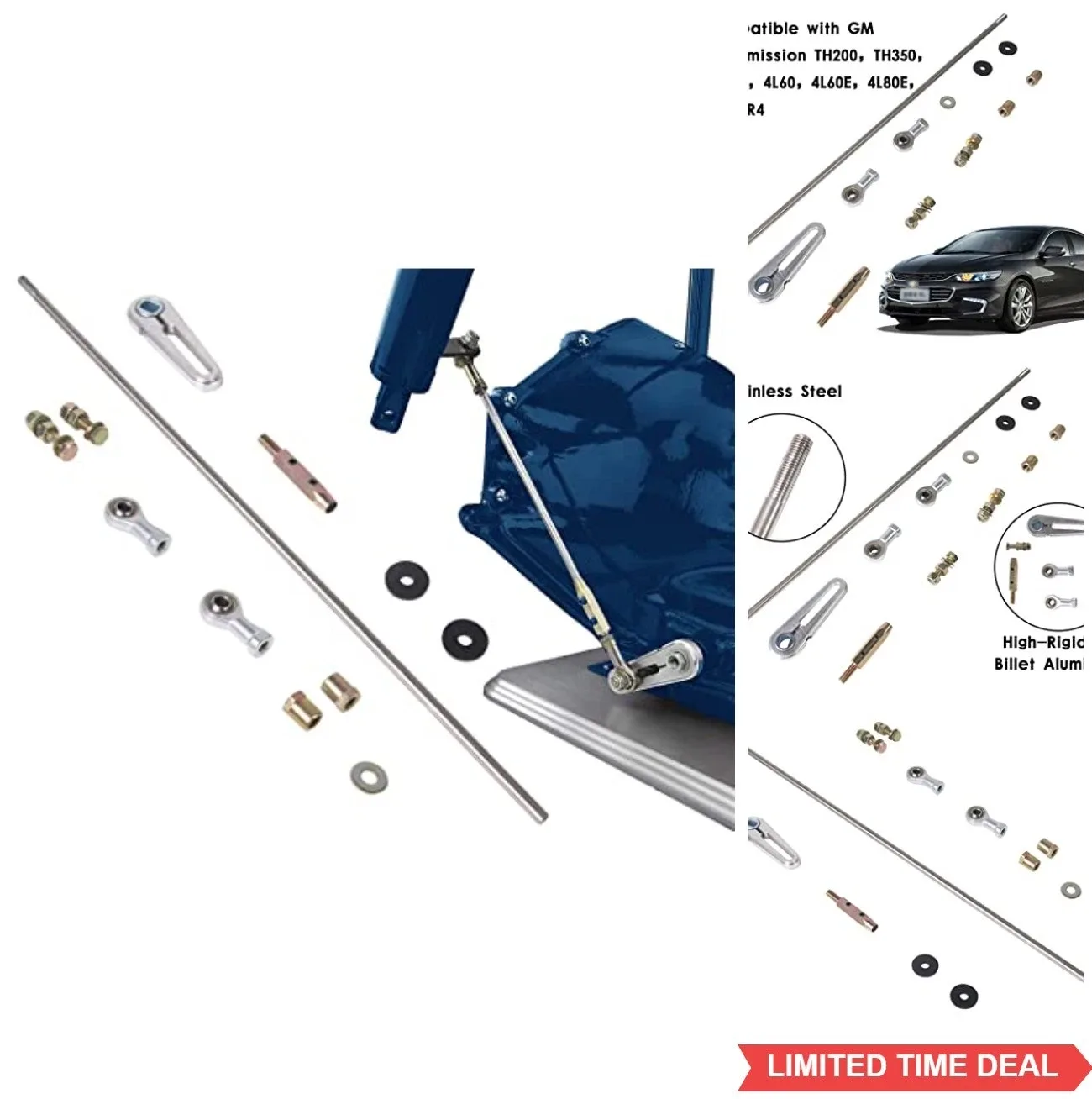 Billet Aluminum Shift Kit for GM TH200 TH350 TH400 4L60