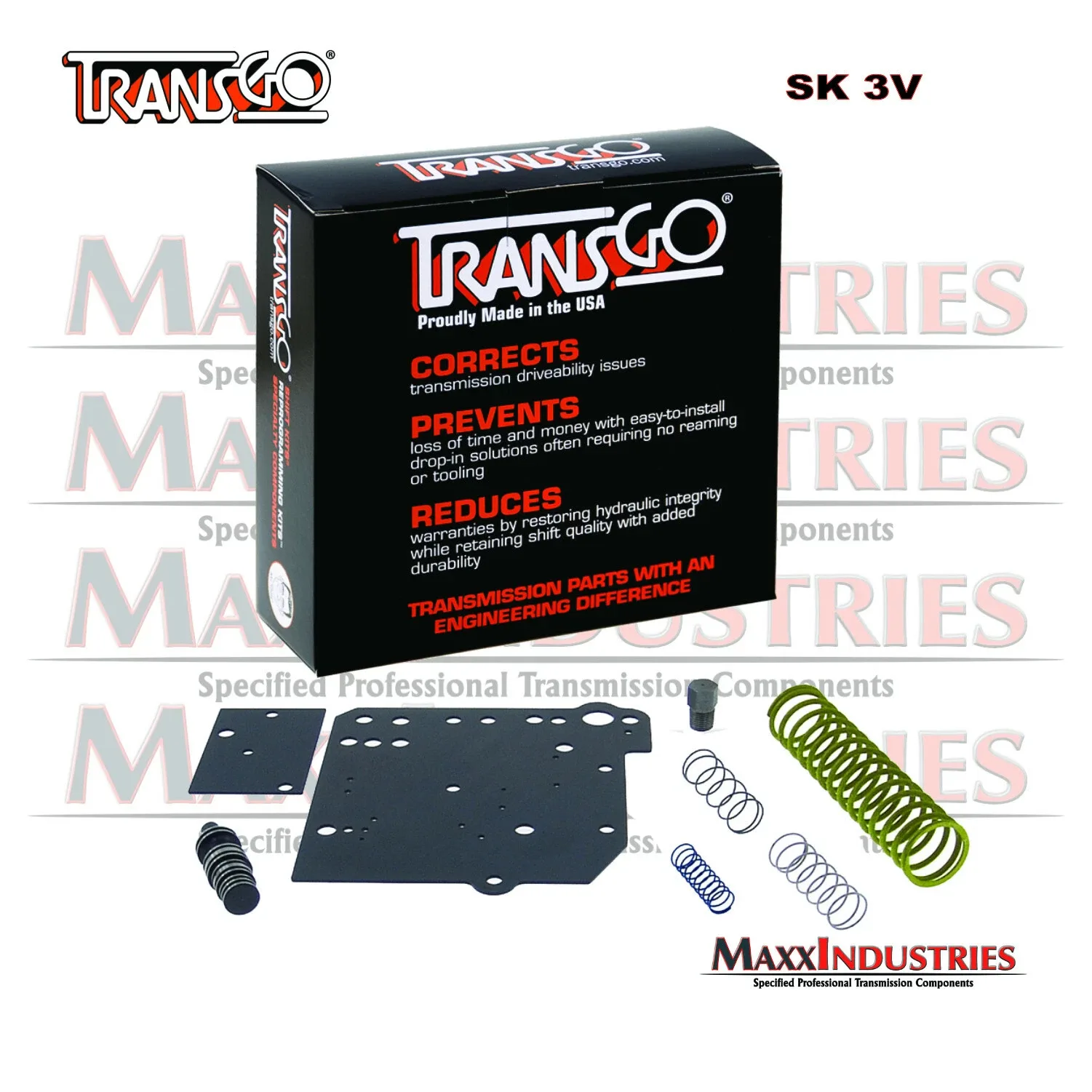 1961-1963 TransGo SK 3V Shift Kit for Ford/Mercury/Edsel Cruise-O-Matic image 2