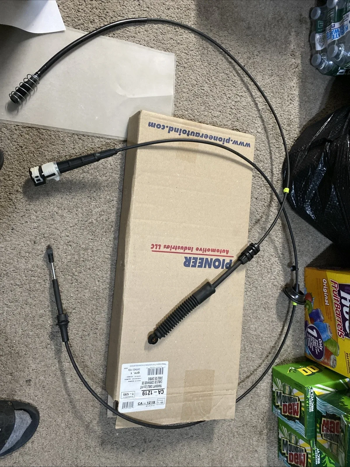 2001-2006 Chevrolet Silverado 2500/3500 Shift Cable Kit MPN 19167308