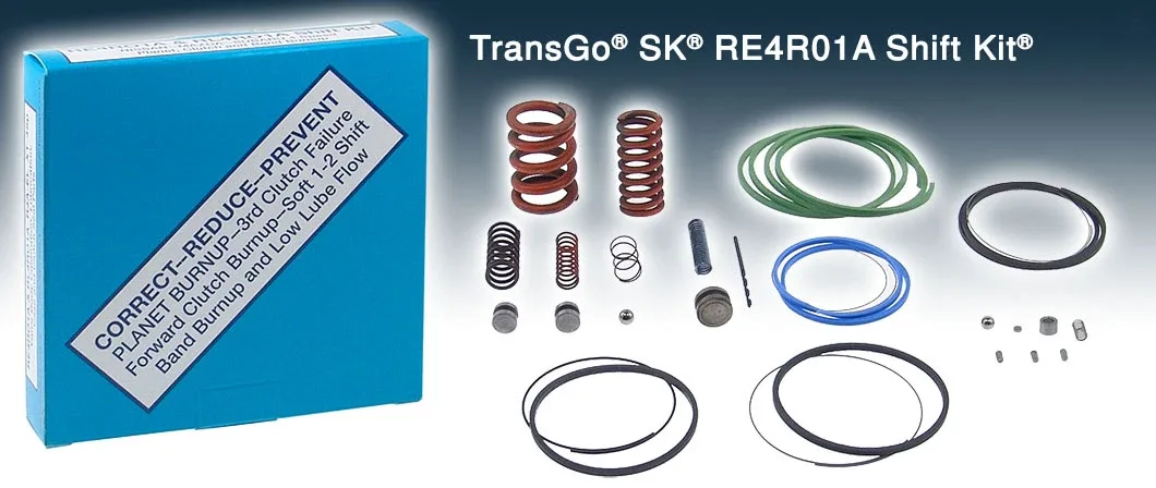TransGo SK RE4R01A Transmission Shift Kit (T54165B)