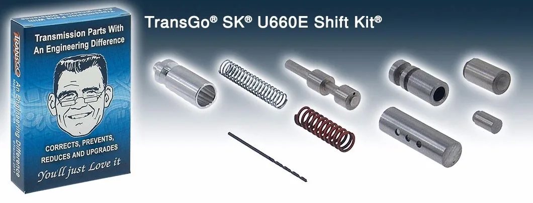 Transgo SKU660E Shift Kit Toyota - Lexus U660E 6 Speed Transmission