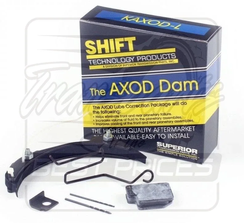 1986-1999 Ford AXOD/AXODE Transmission Dam Lube Correction Shift Kit - KAXOD-L