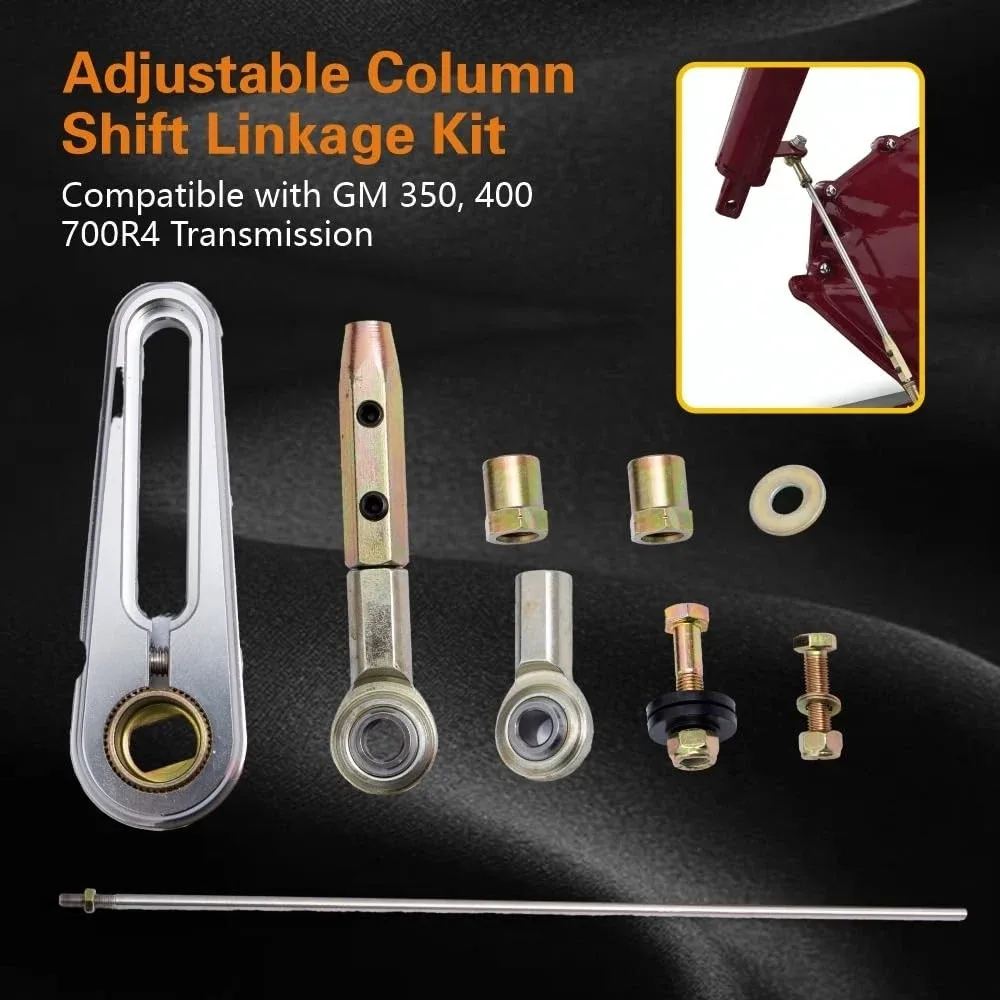 21" Shift Linkage Kit for GM TH-200, 200-4R, TH-350, 4L60E - MELIN-025-051 image 4