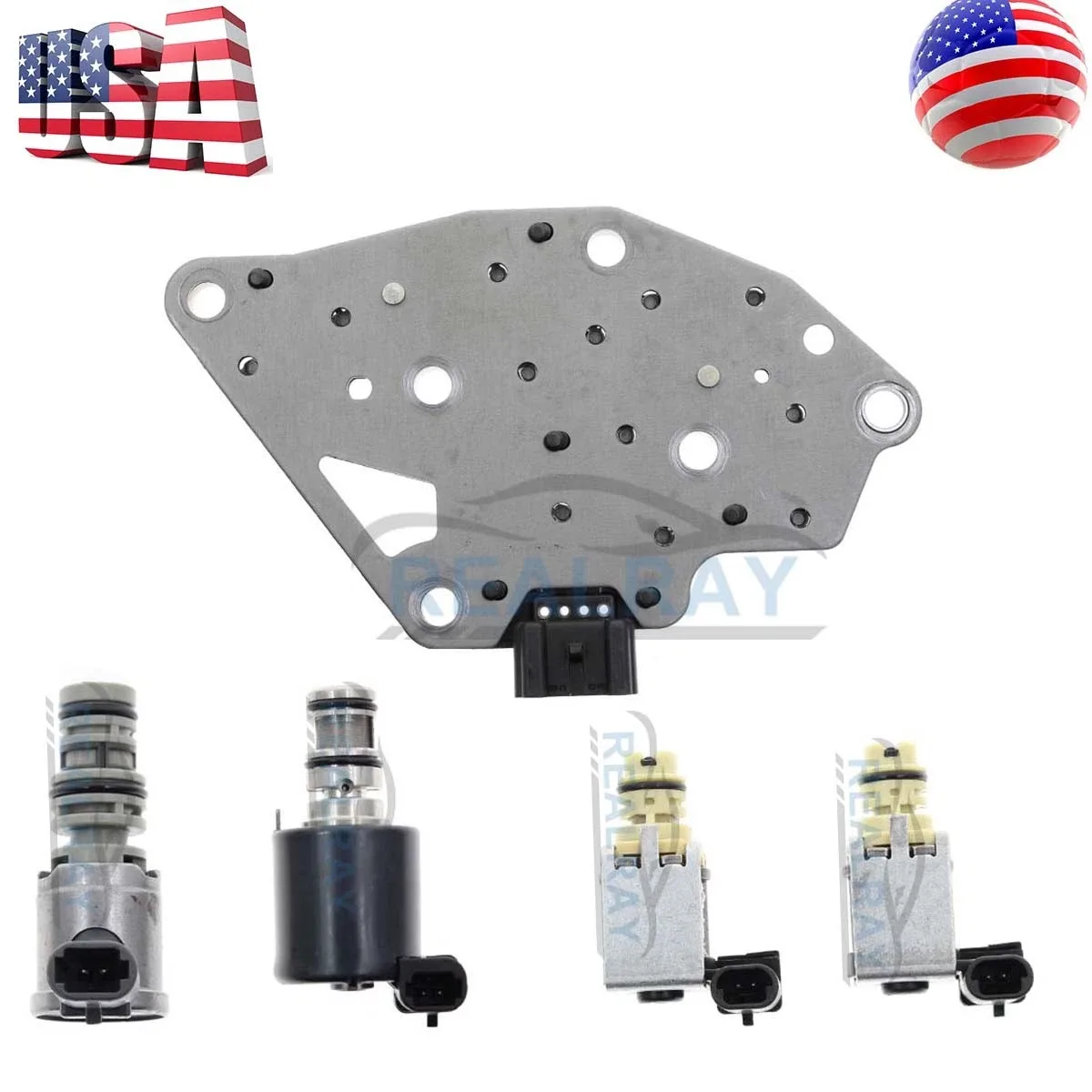 4T65E Transmission Master Solenoid Kit EPC Shift TCC For GM Volvo 1997 1998-2002 image 2
