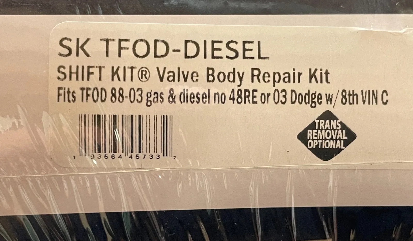 Transgo SK TFOD-DIESEL Dodge Ram Truck 46RE 47RE Performance Shift Kit image 3