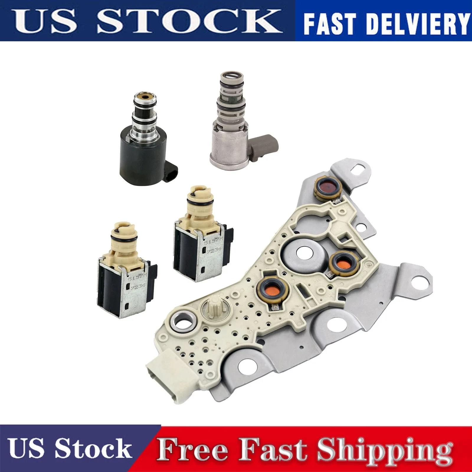 2004-2023 Chevrolet 4T40E / 4T45E Transmission Solenoids Kit (Remanufactured)