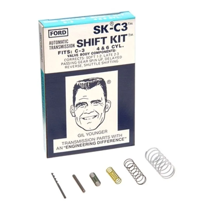 1974-1989 Ford Lincoln Mercury C3 Transmission Shift Kit SKC3