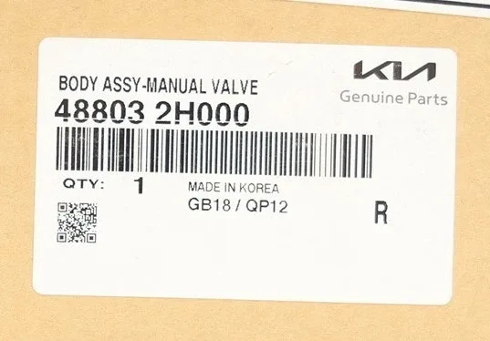 2018-2024 Hyundai Kia CVT Manual Valve Body 488032H000 image 3